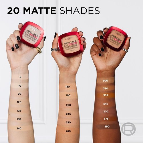 Infallible 24H Fresh Wear Foundation In A Powder 190 Beige Sand 9g