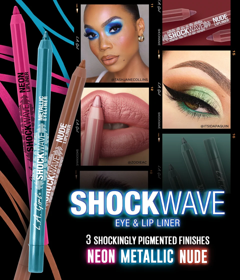 Shockwave Neon & Nude Lip Liners Gp741 Maple Glaze 1.2G