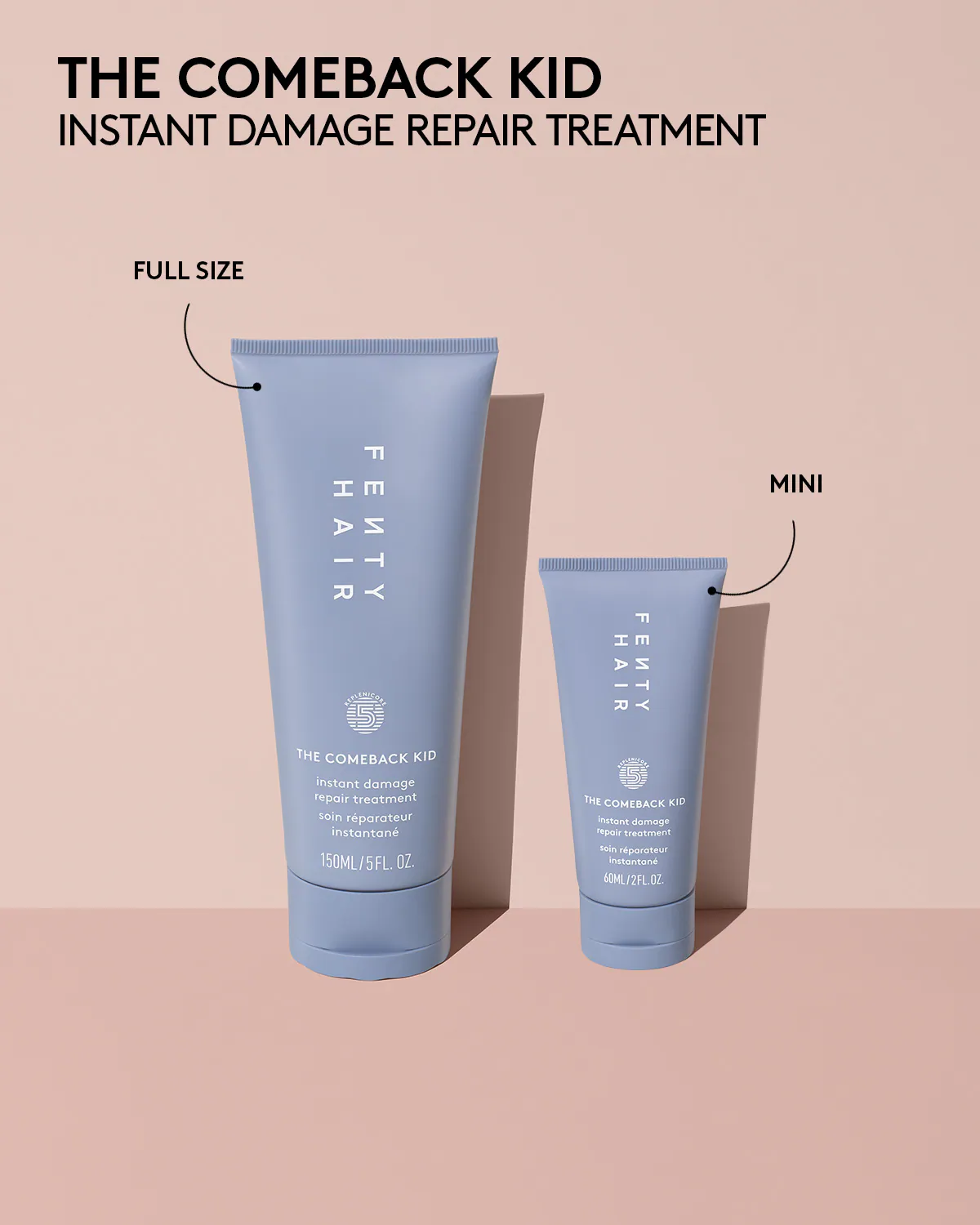 Fenty Hair The Comback Kid Instant Damage Repair Treatment Travel Size 30ml
