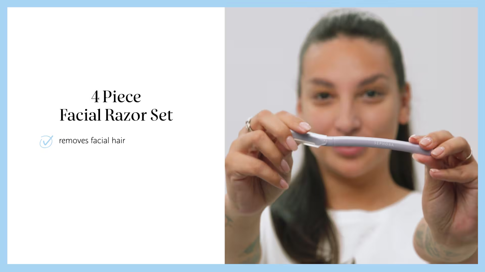 Facial Razor By Peice