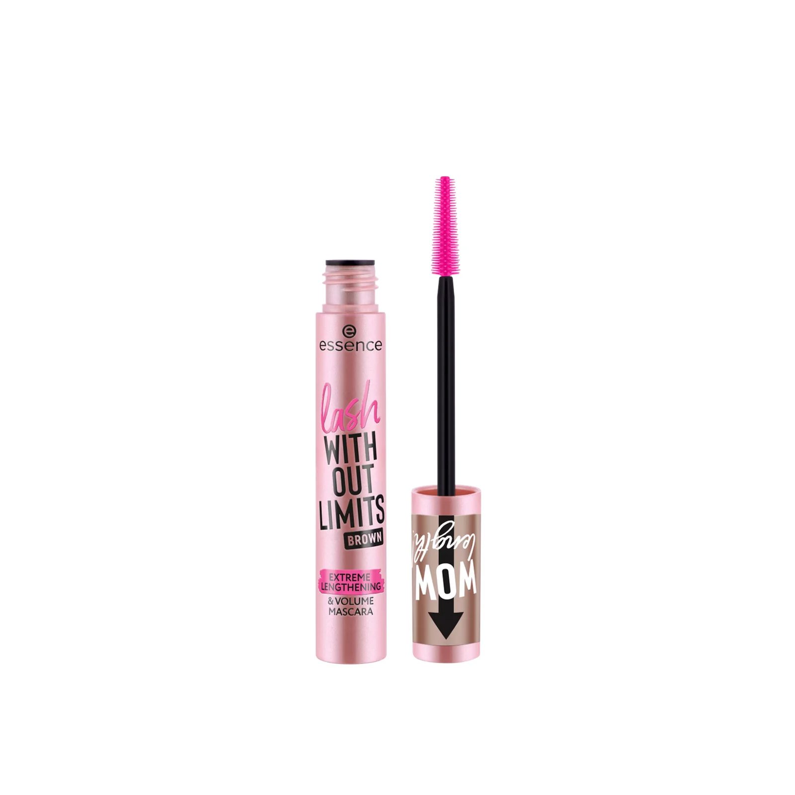 Lash With Out Limits Mascara Extreme Lengthening&Volume 02 Brown 13ml