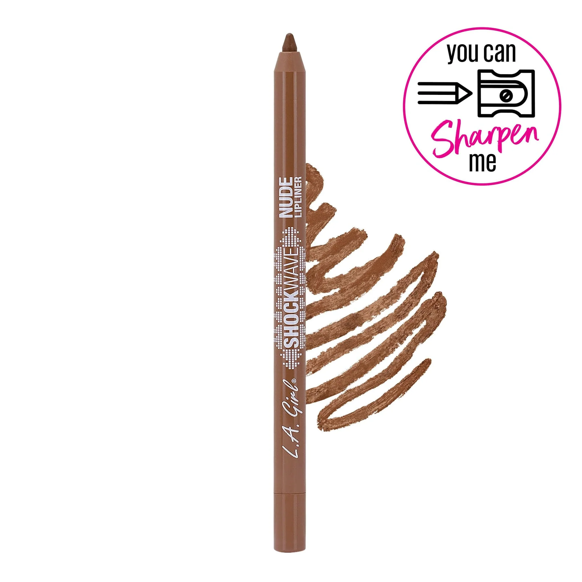 L.A Girl Shockwave Neon & Nude Lip Liners Gp742 Gingerbread 1.2G