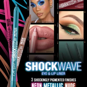 L.A Girl Shockwave Neon & Nude Lip Liners Gp742 Gingerbread 1.2G