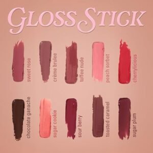 Pout Lip Gloss Stick Shimmer Toasted Caramel 3g
