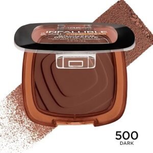 1-2 Infallible 24H Fresh Wear Bronzer 500 Dark 9g