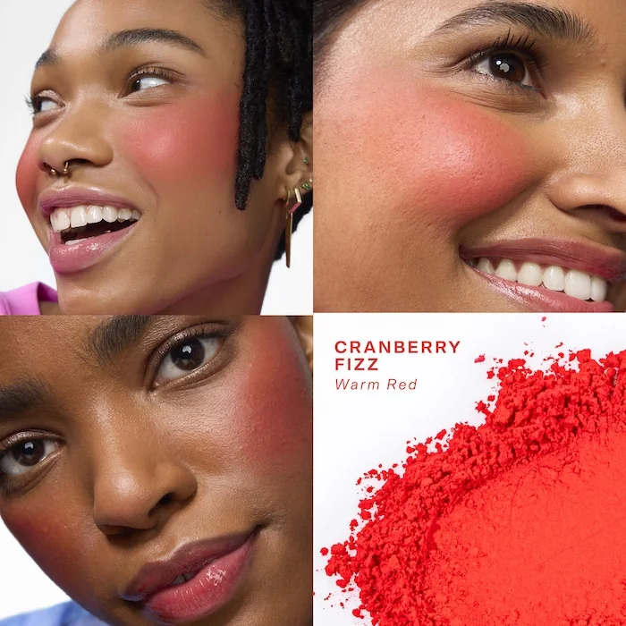 Poppi Fizz&Frost Holiday Duo Lip Jelly Cranberry Frost 3.9ml Matte Powder Blush Cranberry Fizz 4g