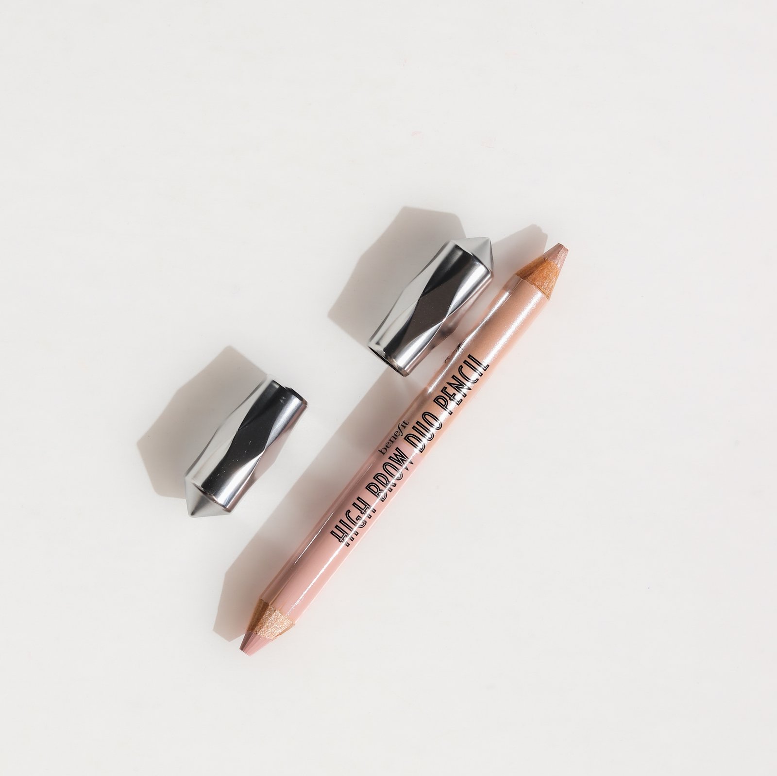 High Brow Duo Pencil Dual-Ended Brow Highlighting Pencil Linen Pink/Soft Gold 2*1.4g
