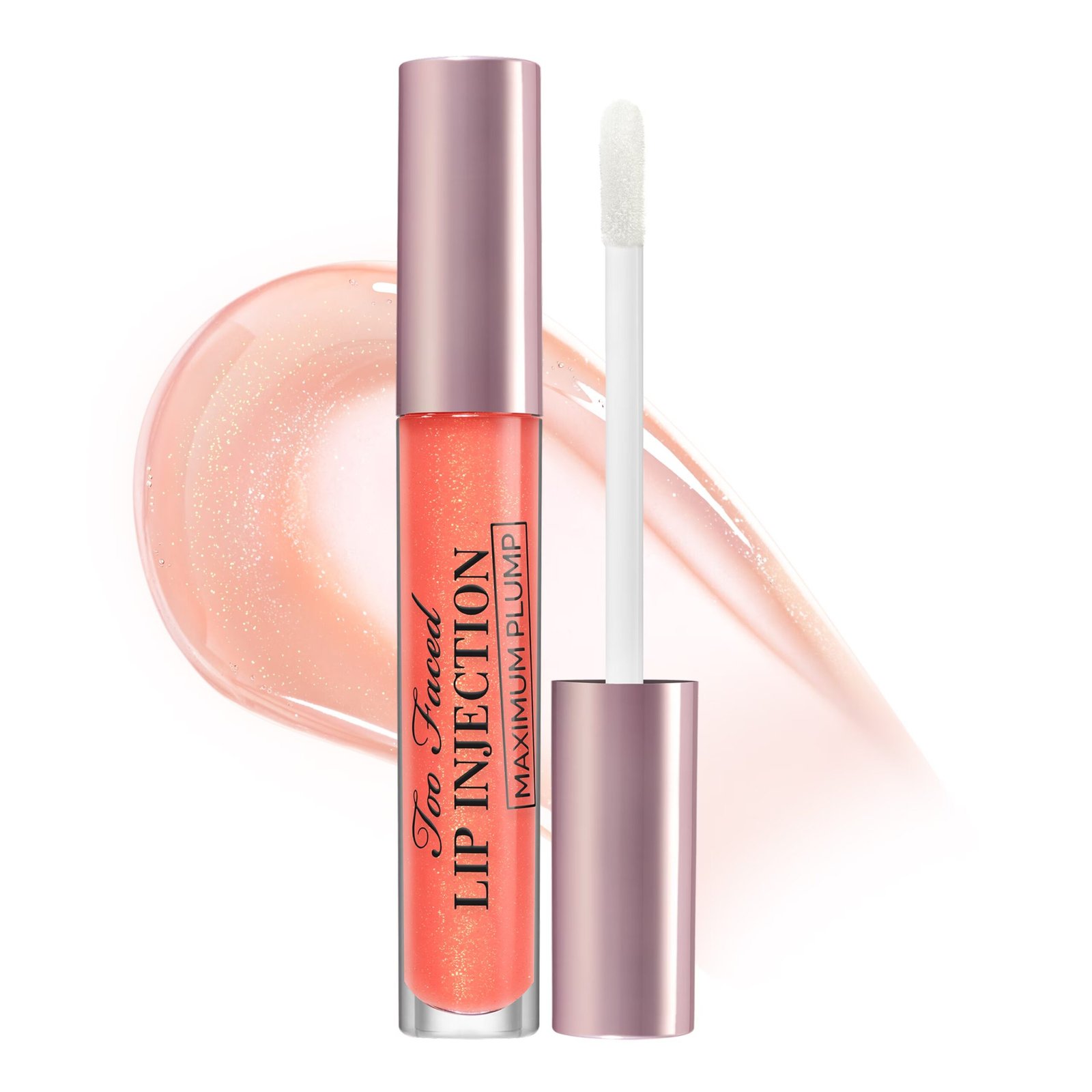 Lip Injection Maximum Plump Extra Strength Instant&Long Term Lip Plumper Creamsicle 4g