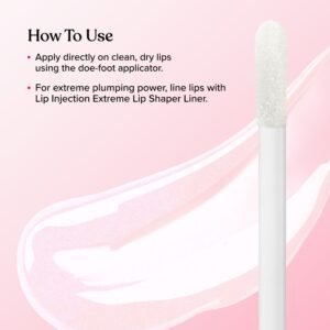 Lip Injection Maximum Plump Extra Strength Instant&Long Term Lip Plumper Creamsicle 4g