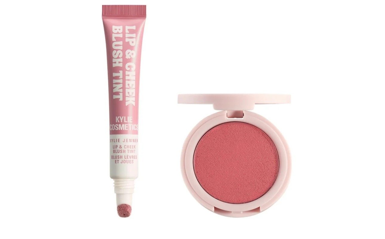 Blush Duo Lip&Cheek Blush 351 All Things Pink(Light Pink) 9ml Powder Blush 357 Cozy Pink(Soft Dusty Pink) 2.5g