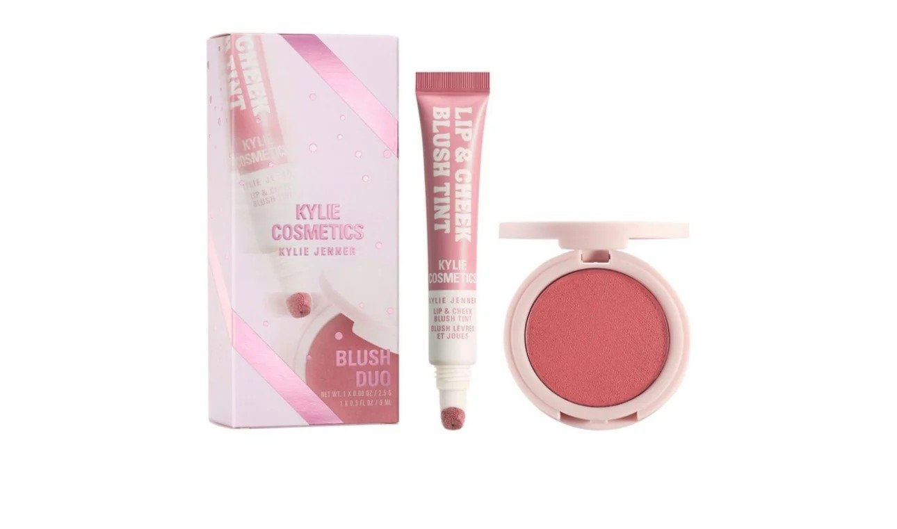Blush Duo Lip&Cheek Blush 351 All Things Pink(Light Pink) 9ml Powder Blush 357 Cozy Pink(Soft Dusty Pink) 2.5g