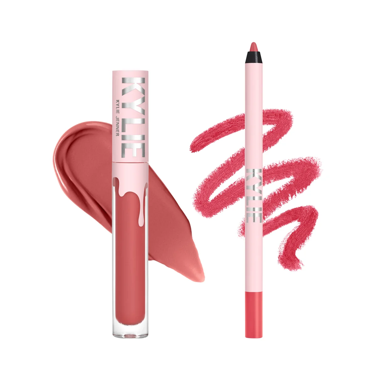 Matte Liquid Lipstick&Lip Liner 500 Kristen Matte 3ml/1.1g