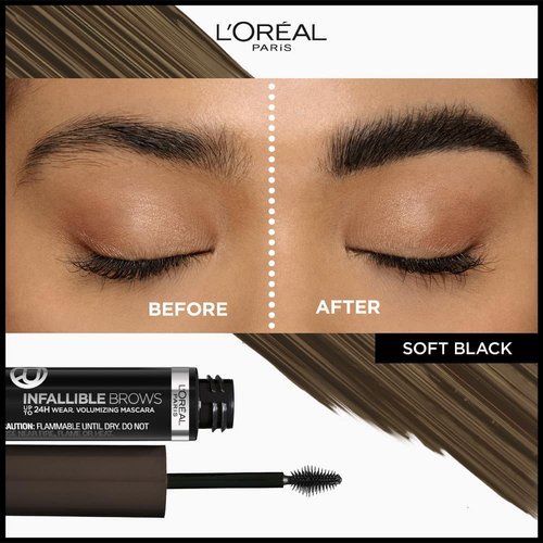 Infallible Brows 24H Volumizing Mascara 3.0 Soft Black Noir Doux 1.2g