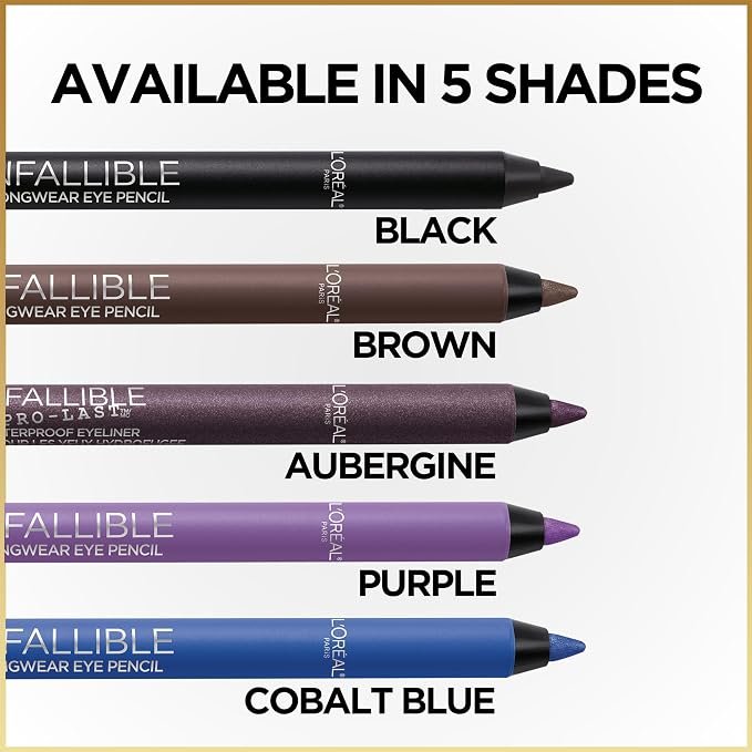 Infallible Pro Last Waterproof Pencil Eyeliner 830 Burgundy Bourgogne 1.2g