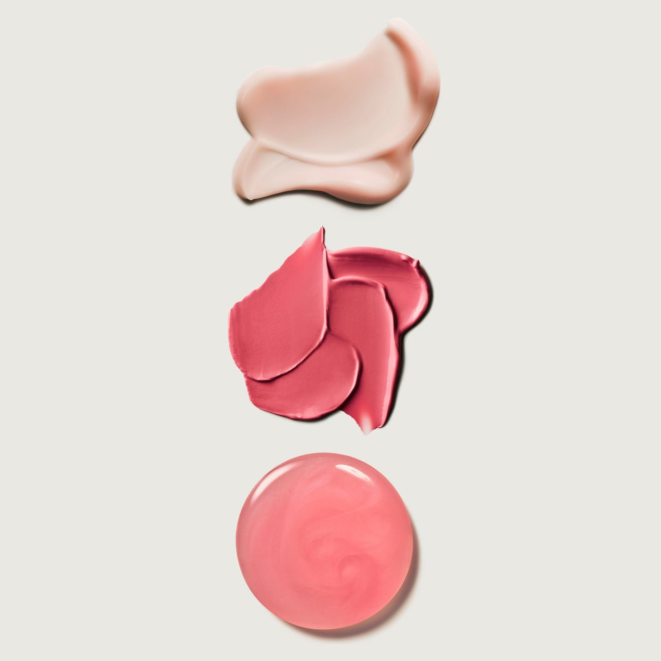 The Dewy Pink Set Blush Balm Pink Sunset 2.4g Cloud Dew Gel Cream Moisturizer 15ml Lip Butter Pink Sugar 7g