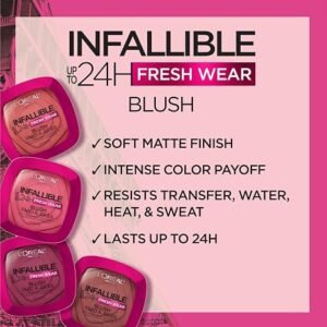 24Hr Infallible Fresh Wear Blush 20 Daring Rosewood 9g