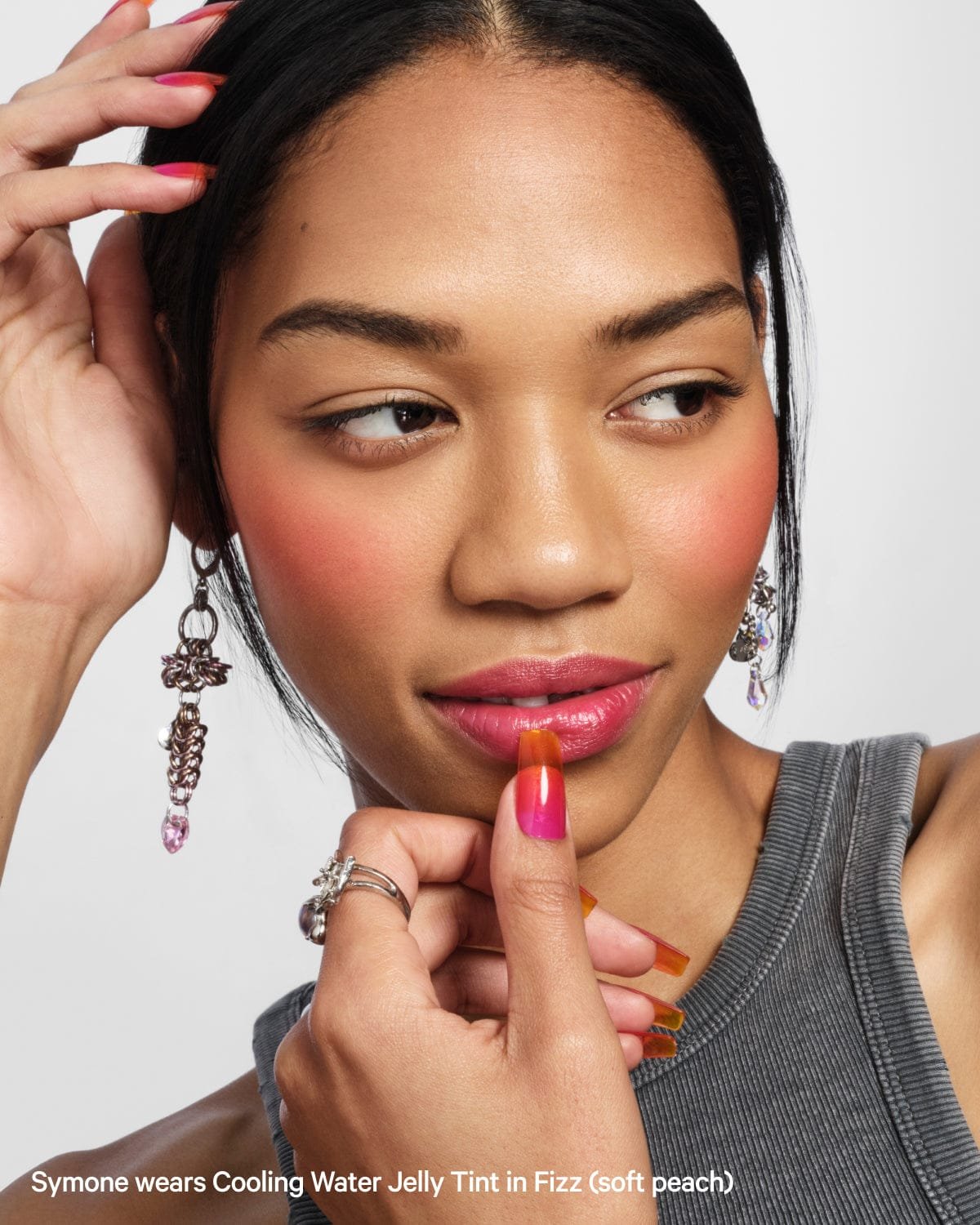 Cooling Water Jelly Tint Lip+Cheek Blush Fizz 5g