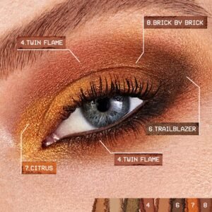 Always On Mood Board Eyeshadow Palette Fiery Vibes 6.8g