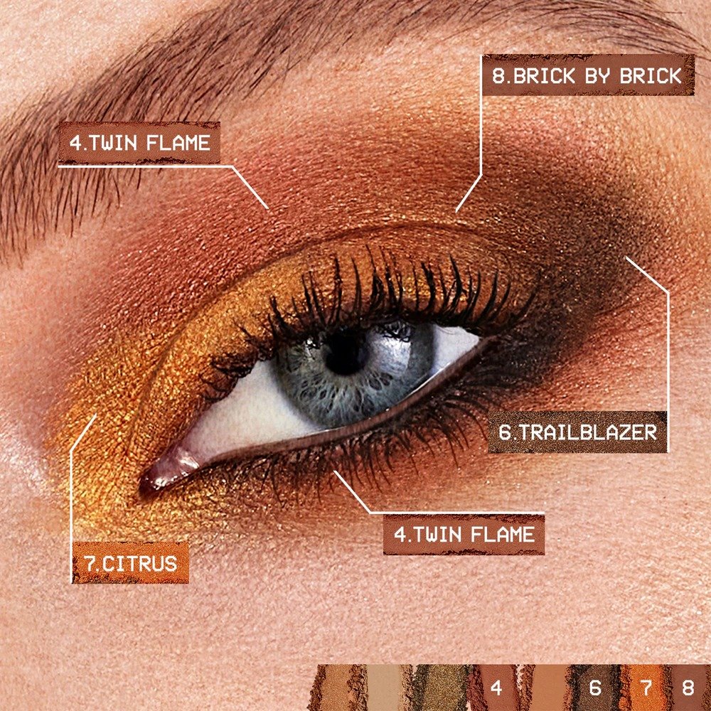 Always On Mood Board Eyeshadow Palette Fiery Vibes 6.8g