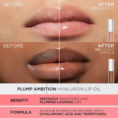 Plump Ambition Hyaluron Lip Oil 201 Milky Nu 5ml