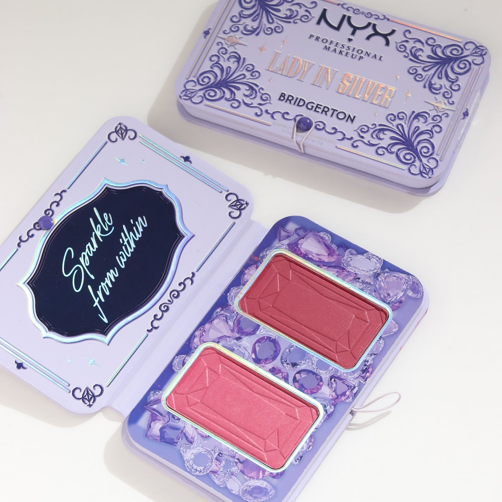 Lady In Silver Bridgerton Blush Palette 02 Lady In Silver 2*5g