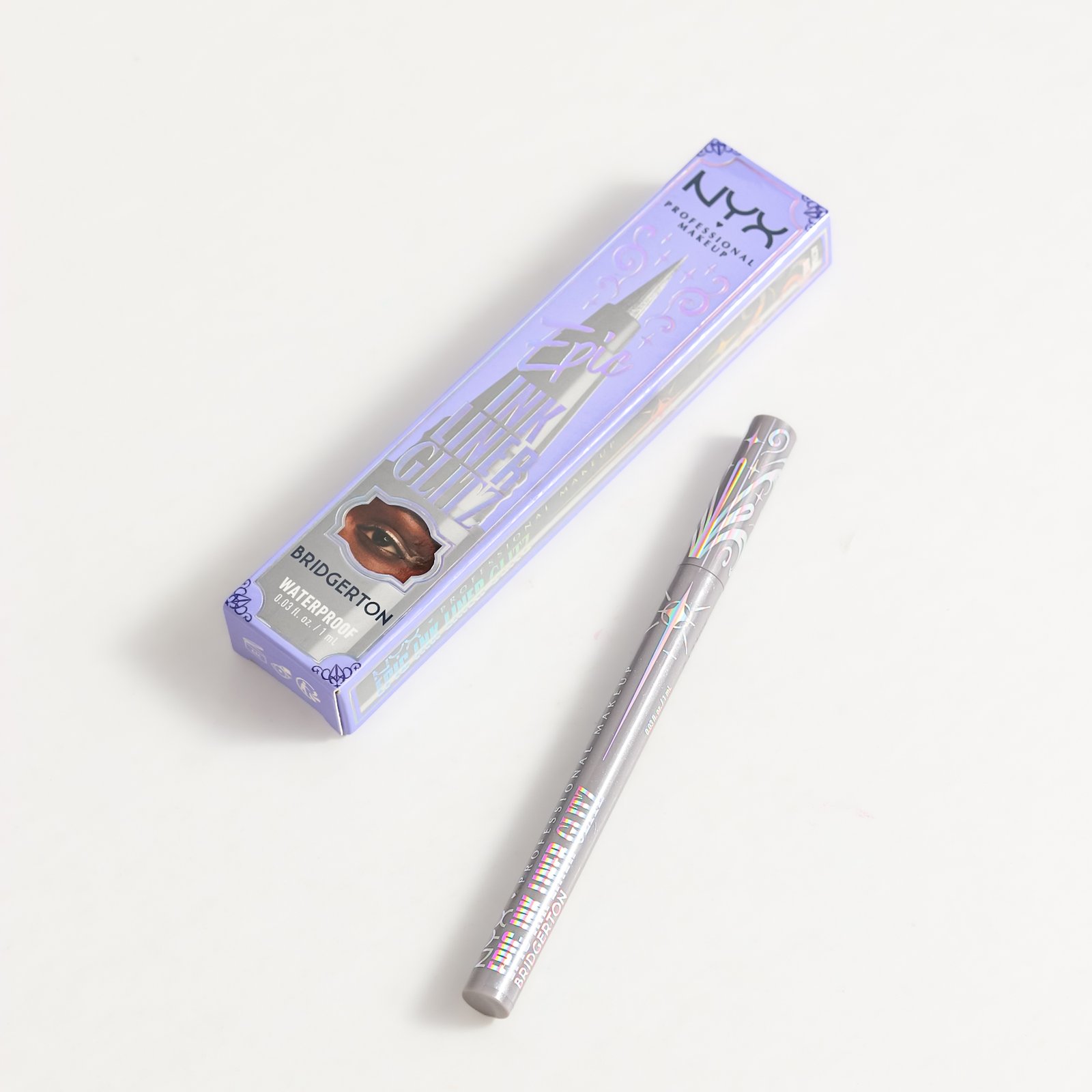 Epic Ink Liner Glitz Bridgerton Waterproof 01 Glitzed In Silver 1ml