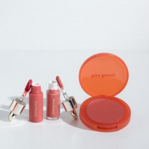 Soft Pinch Cheek&Lip Trio Lip Oil Worth 2ml Liquid Blush Worth 3.2ml Matte Bouncy Blush Worth 6.4g