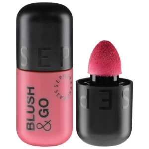 1-16 Blush Blush Blush Palette Multi-Texture Blush Trio 01 Candy Lover Lip&Cheek Cream 3.4g , Matte Powder Blush 2.2g , Shimmer Powder Blush 2.4g