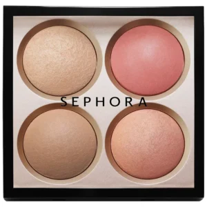 Colorful Face Palette Micrsmooth Blush, Blush, Glow 4*2.5g