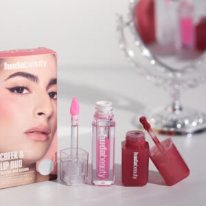 Cheek&Lip Duo Berries And Cream Filter Liquid Blush Strawberry Cream 4.5ml Faux Filler Jelly Lip Oil Juicy Goji 3.9ml