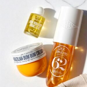 The Tote + Body Essentials Bum Bum Body Firmeza Oil 12ml Perfume Mist Cheirosa 62 90ml Brazilian Bum Bum Cream 50ml