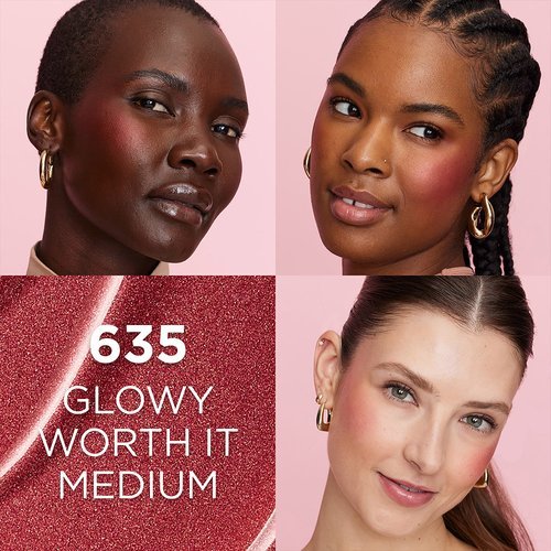 Lumi Le Liquid Blush 635 Glowy Worth It Medium 11ml