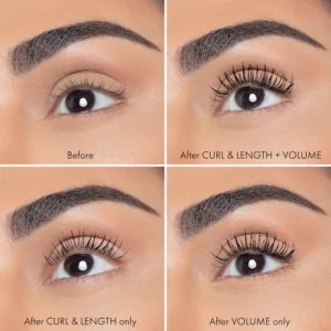 Legit Lashes 2 Mascara In 1 volume+Curl&Length Very Vanta Black 2*3.5ml