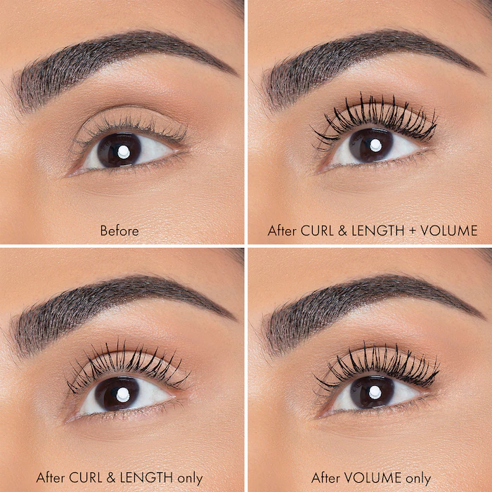 Legit Lashes 2 Mascara In 1 volume+Curl&Length Very Vanta Black 2*3.5ml