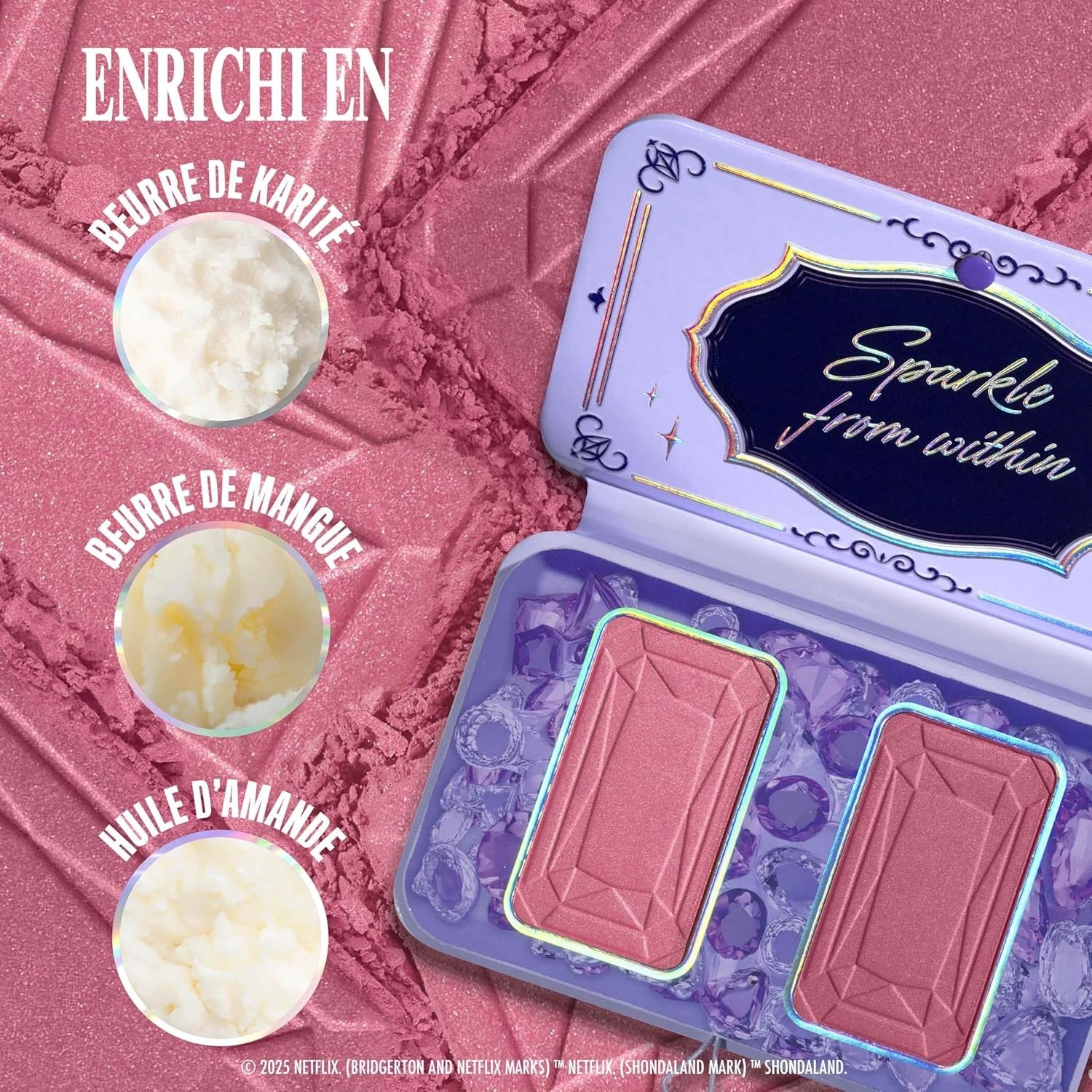 Lady In Silver Bridgerton Blush Palette 02 Lady In Silver 2*5g