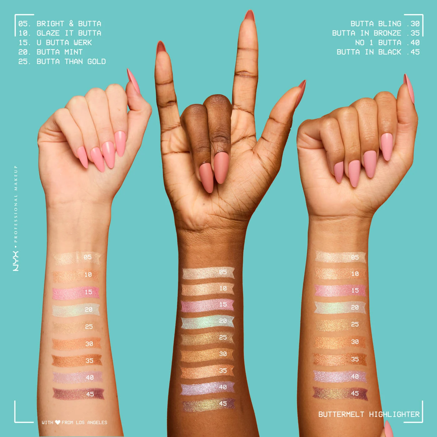 NYX Buttermelt Highlighter