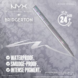 Epic Ink Liner Glitz Bridgerton Waterproof 01 Glitzed In Silver 1ml