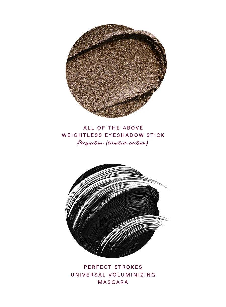 Selena's Essential Eye Duo Eyeshadow Stick & Mascara Set Mascara 8.0ml Eyeshadow Stick 1.3g