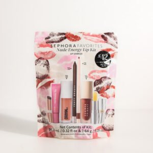 Sephora Favorites Lip Sampler Nude Energy Lip Kit 14.50ml/3.64g