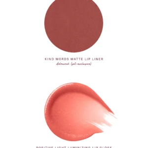 Glass Effect Lip Liner&Gloss Duo Lip Gloss Revive 3.3ml Lip Liner Admired 0.4g