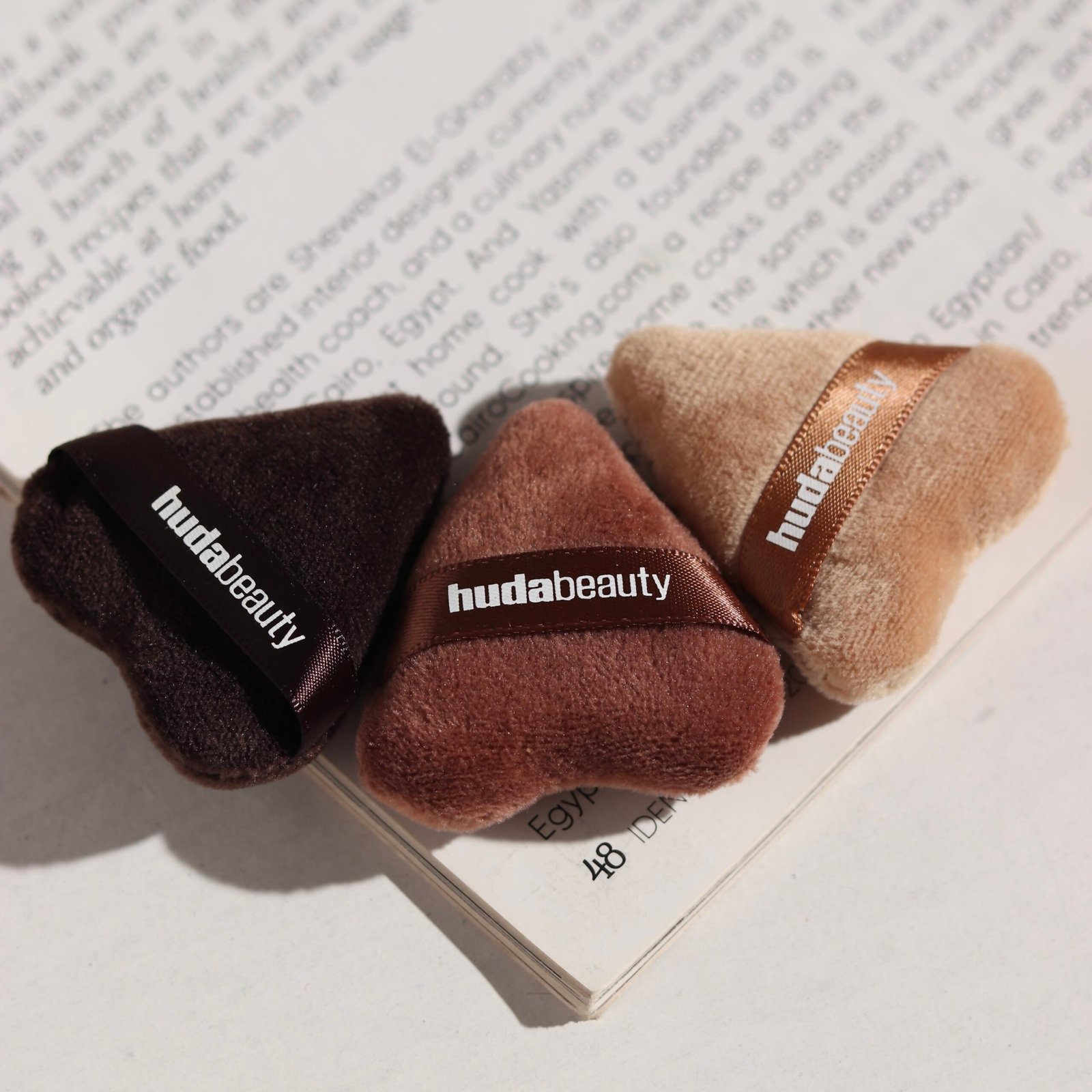 Mini Powder Puff Medium Brown