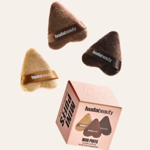 Mini Powder Puff Medium Brown