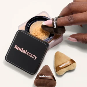 Mini Powder Puff Brown Light Brown