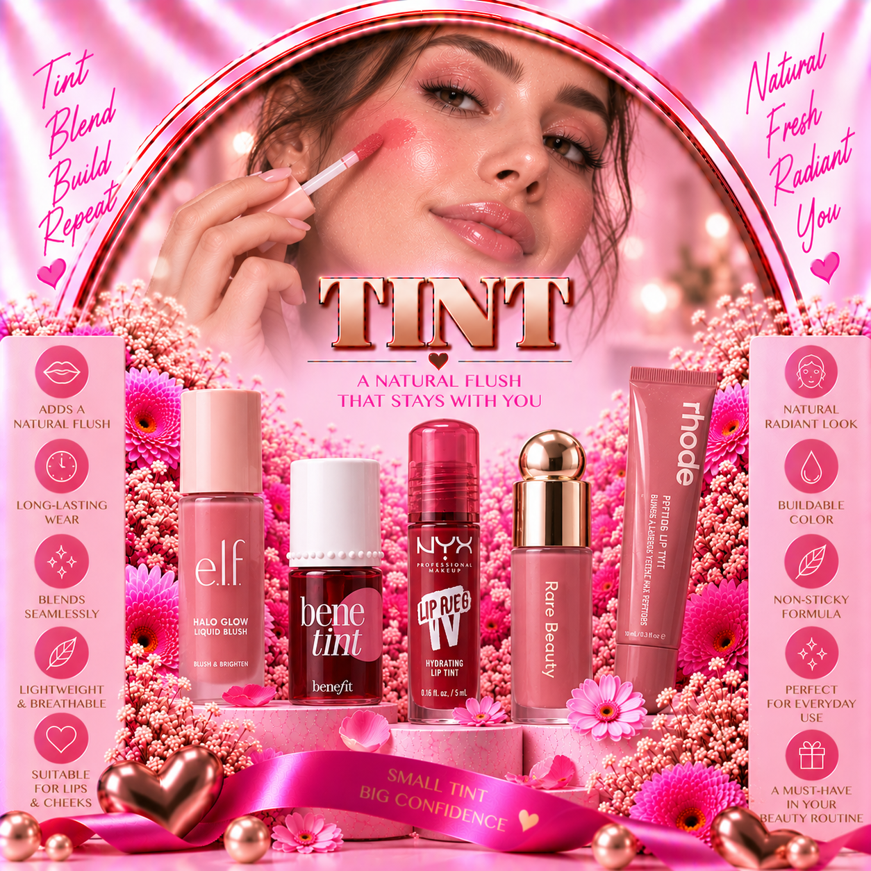 ChatGPT Image Sep 6, 2026, 03_10_19 PM Benetint Lip&Cheek Stain Dark Cherry-Tinted 6ml
