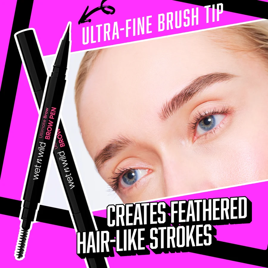 Ultimate Brow Brow Pen Waterproof Medium Brown 0.5ml