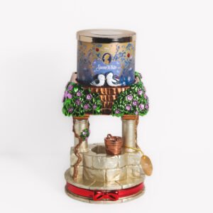 Snow White Pedestal Candle Holder