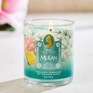 Disney Princess Mulan Soy Wax Blend Candle Mini 227g