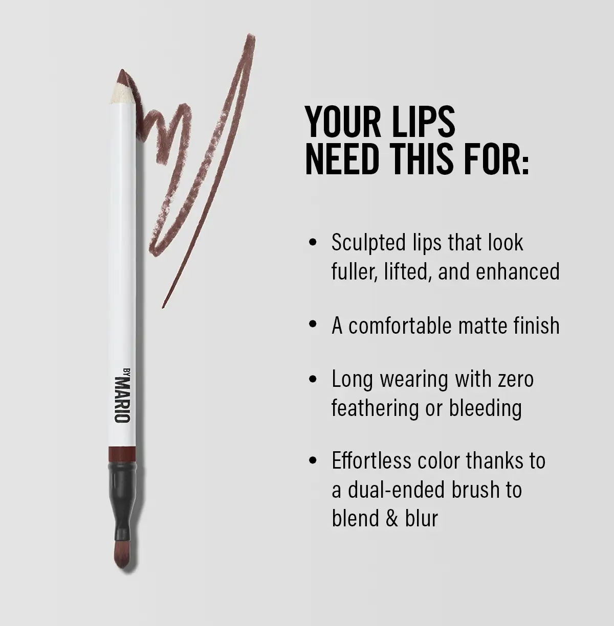 Ultra Suede Sculpting Lip Pencil Smokey Pink 0.9g