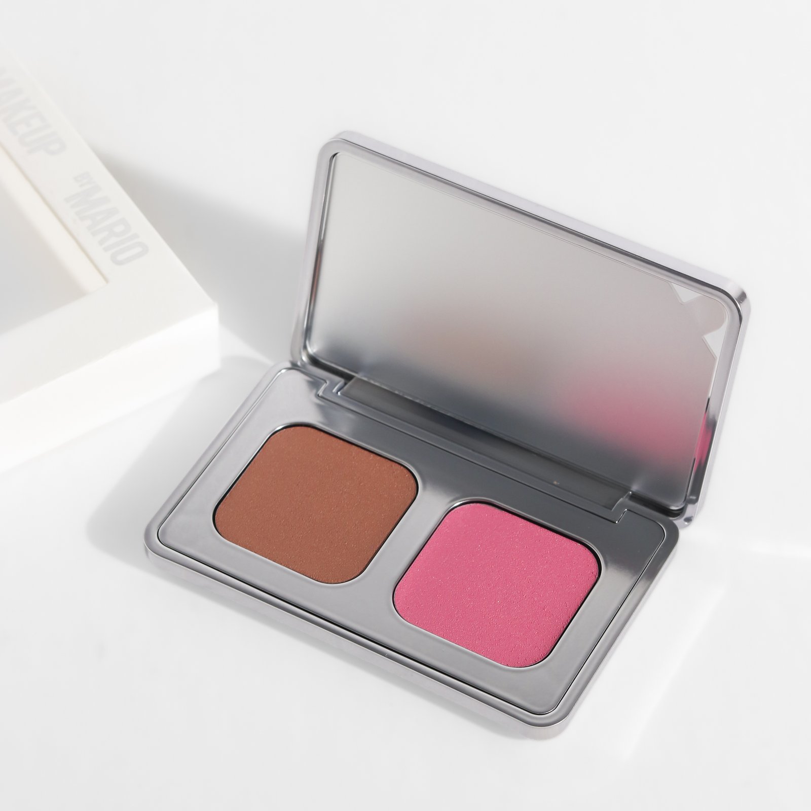 Veil & Skin Enhancer Duo Mini Blush & Bronzer Perfect Pink,Light Medium 2 x 2.5G